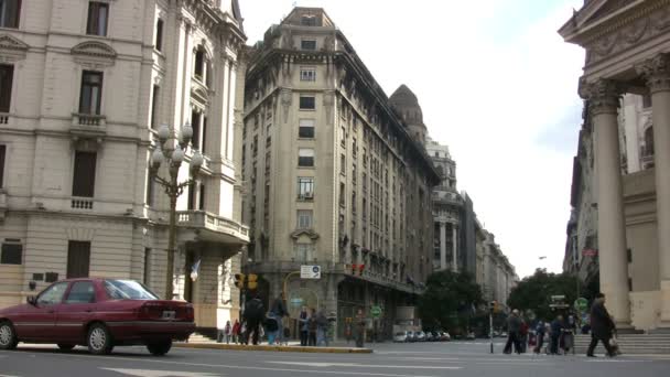 Blick Auf Buenos Aires Argentinien — Stockvideo