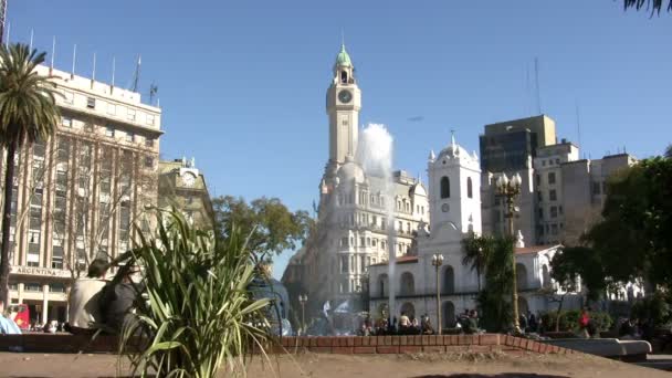 View Buenos Aires Argentina — Stock Video