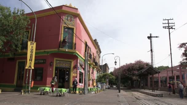 Caminito Street Boca Buenos Aires Argentina — Video Stock