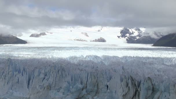 Ледник Перито Морено — стоковое видео