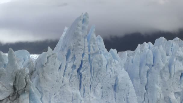 Perito Moreno Glaciär Argentina — Stockvideo