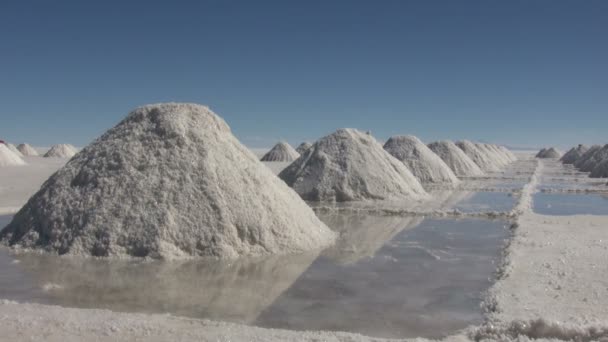 Salar Uyuni Bolivya — Stok video