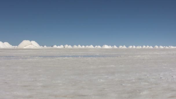 Salar Uyuni Bolivya — Stok video