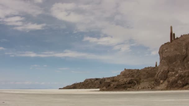 Salar Uyuni Bolívie — Stock video