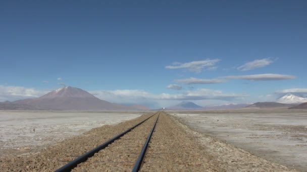 Utsikt Över Anderna Bolivia — Stockvideo
