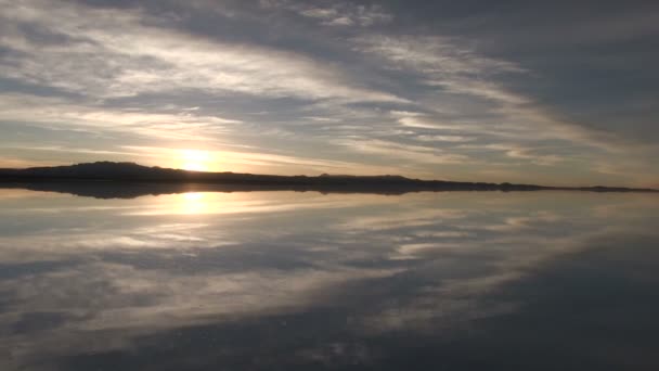 Salar Uyuni Bolivya — Stok video