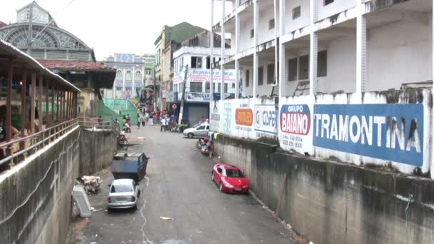 Uitzicht Manaus Brazilië — Stockvideo