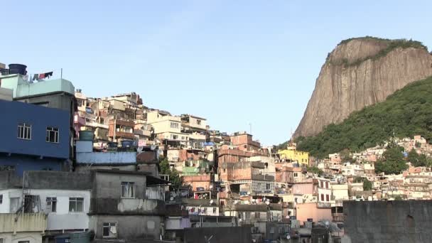 Favela Rio Janeiro Brazil — Stock Video