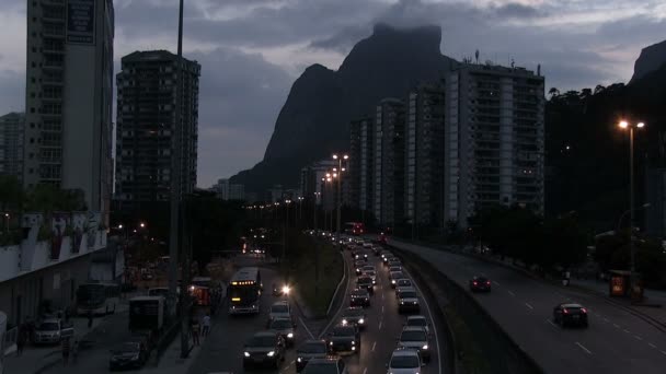 Favela Rio Janeiro Brazylia — Wideo stockowe