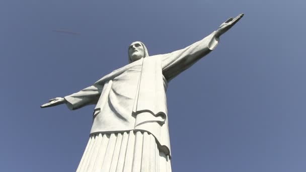 Corcovado Rio Janeiro Brazylia — Wideo stockowe