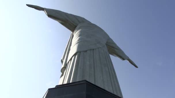 Corcovado Rio Janeiro Brazilië — Stockvideo