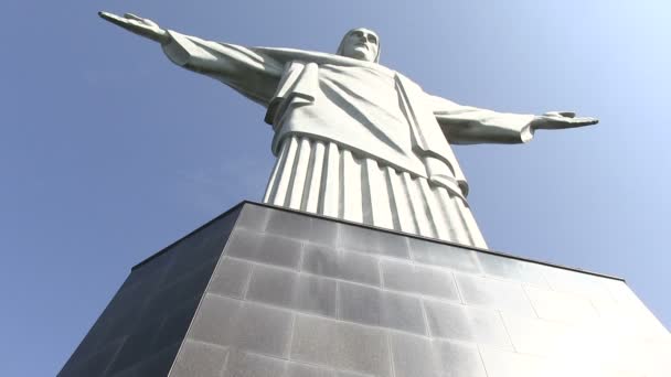 Corcovado Rio Janeiro Brazylia — Wideo stockowe