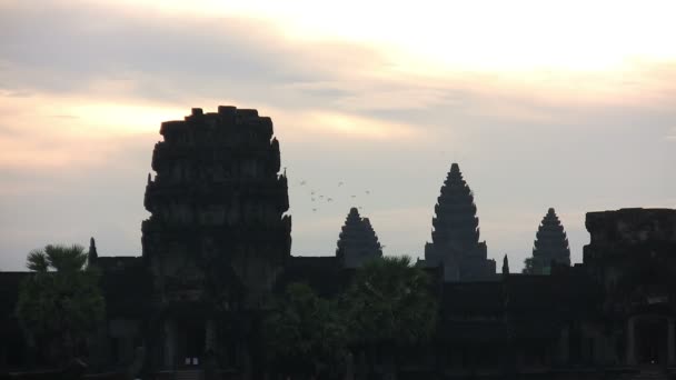 Angkor Wat Siem Hasadı Kamboçya — Stok video