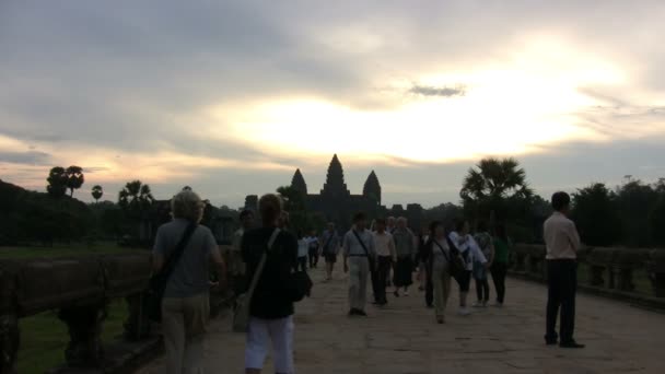 Siem Reap Lgo 2007 Angkor Wat Siem Reap Cambodja — Stockvideo