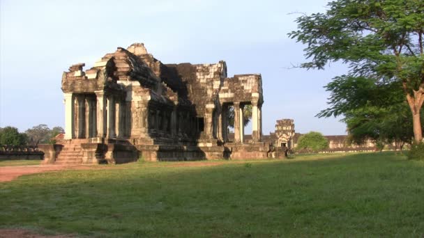 Angkor Wat Siem Oogsten Cambodia — Stockvideo