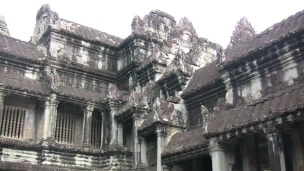 Angkor Wat Siem Θερισμού Cambodia — Αρχείο Βίντεο