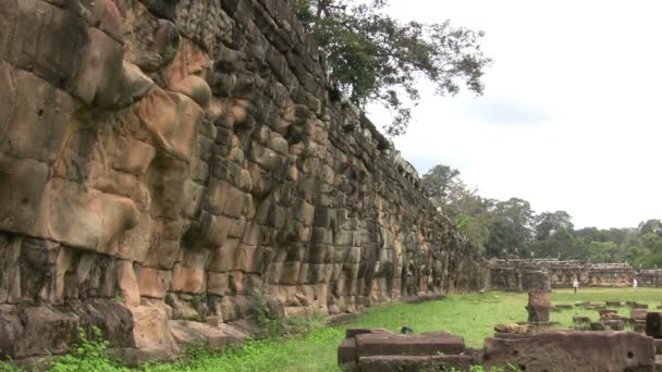 Angkor Thom Siem Reap Kambodża — Wideo stockowe