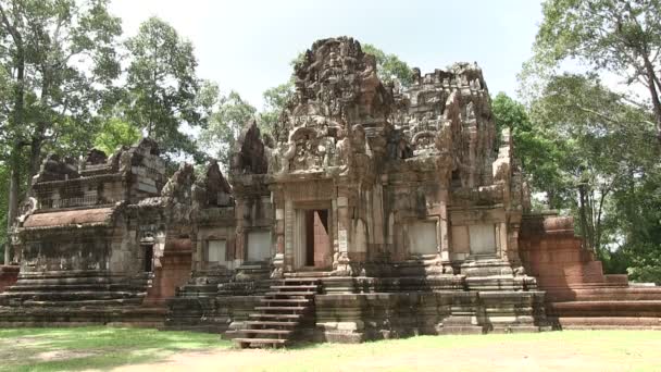 Angkor Wat Siem Oogsten Cambodia — Stockvideo