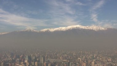 Santiago, Şili manzarası
