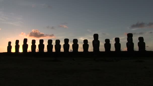 Moai Île Pâques Chili — Video