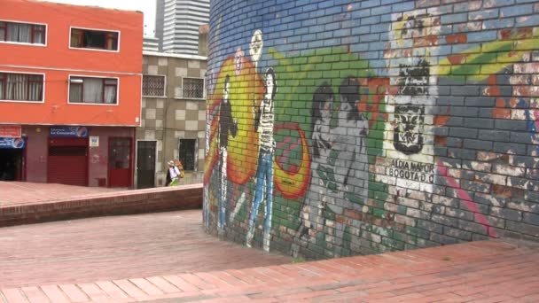 Vista Bogotá Colômbia — Vídeo de Stock