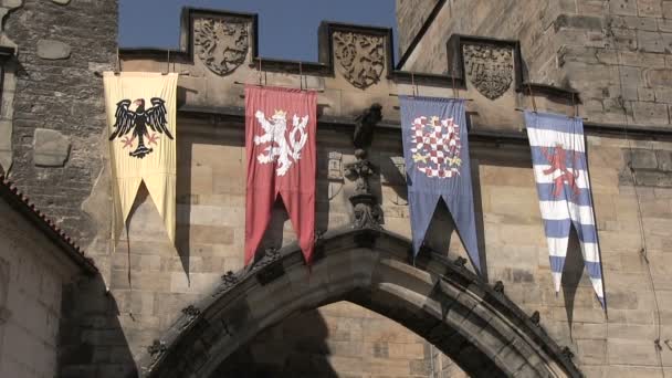 Castillo Praga Praga República Checa — Vídeo de stock