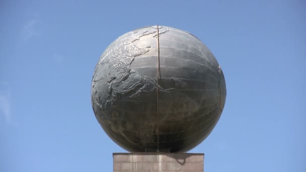 Ciudad Mitad Del Mundo Monument Équateur Quito Équateur — Video