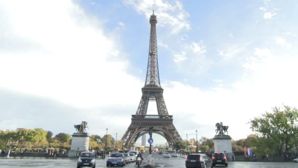 Torre Eiffel Parigi Francia — Video Stock