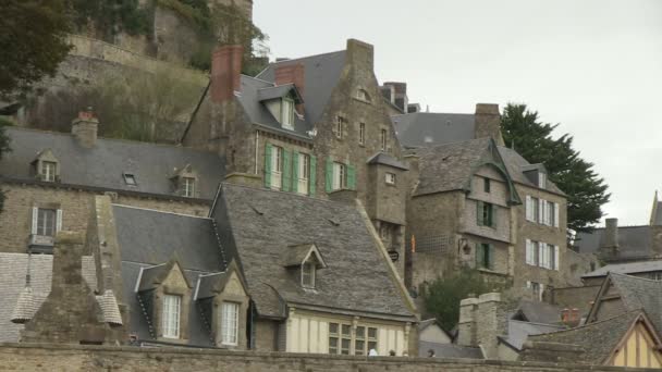 Mont Saint Michel Normandia França — Vídeo de Stock