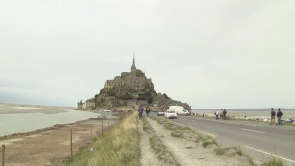 Mont Saint Michel Normandia França — Vídeo de Stock