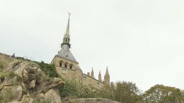 Mont Saint Michel Normandía Francia — Vídeos de Stock