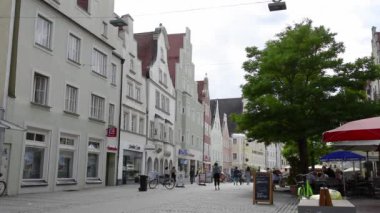 Ingolstadt, Almanya - 11 Temmuz 2017: Ingolstadt Kasabası