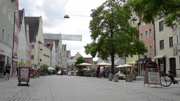 Ingolstadt Germany July 2017 Townscape Ingolstadt — 图库视频影像