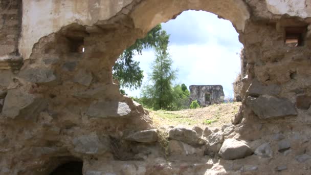 Uitzicht Antigua Guatemala — Stockvideo