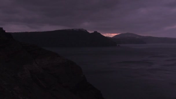 Time Lapse Oia Santorini Grécia — Vídeo de Stock