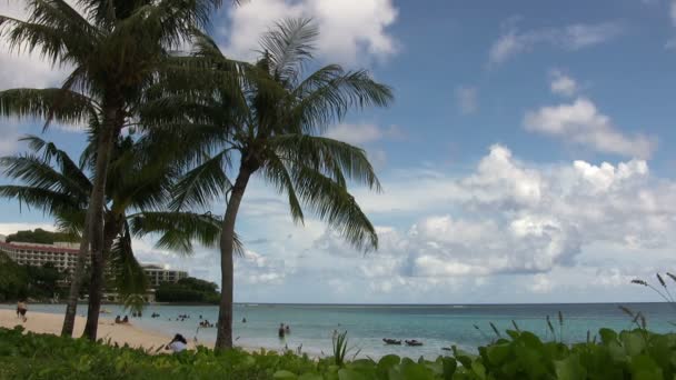 Άποψη Του Tumon Guam — Αρχείο Βίντεο