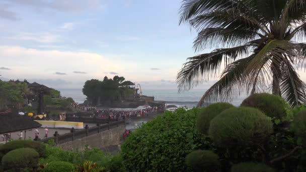 Tempio Tanah Lot Bali Indonesia — Video Stock