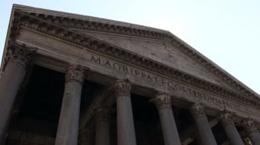Pantheon, Roma, İtalya manzarası