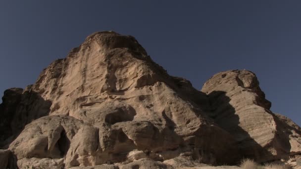 Architettura Antica Petra Giordania — Video Stock