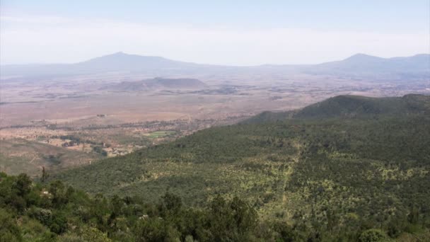 Masai Mara Τοπίο Κένυα — Αρχείο Βίντεο