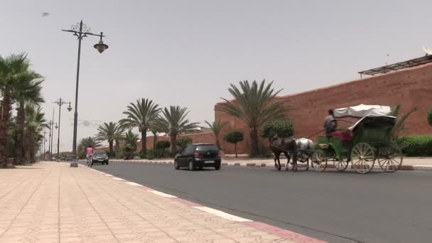 摩洛哥马拉喀什景 — 图库视频影像