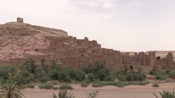 Vista Ait Benhaddou Marruecos — Vídeos de Stock