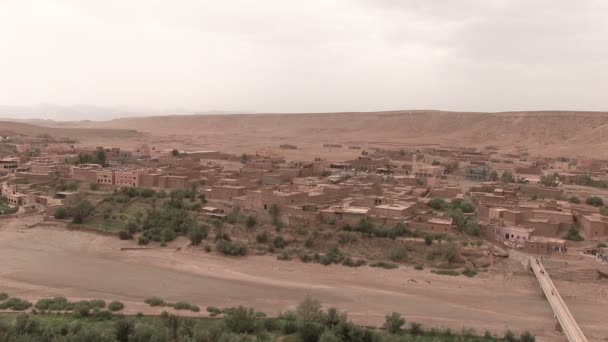 Blick Auf Ait Benhaddou Marokko — Stockvideo