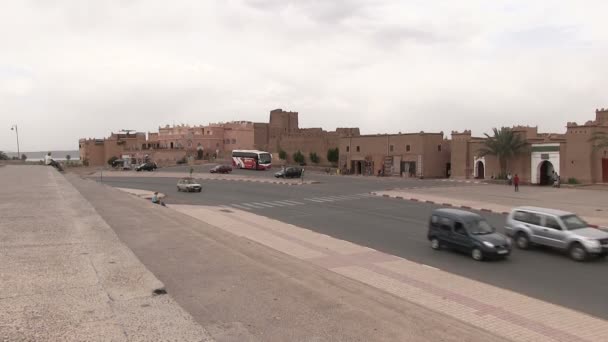 Pohled Ouarzazate Maroko — Stock video