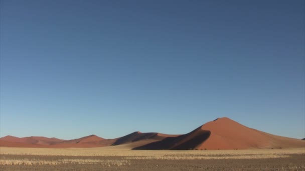 ナミビア砂漠の風景 — ストック動画