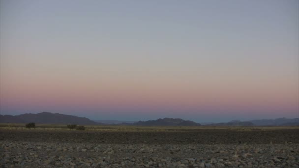 Τοπίο Της Ερήμου Namib Ναμίμπια — Αρχείο Βίντεο