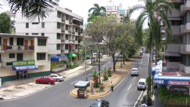 巴拿马巴拿马城的景观 — 图库视频影像