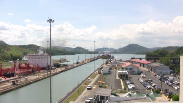 Panama Canal Panama City Panama — Stock Video