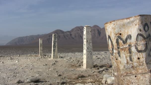 Uitzicht Nazca Peru — Stockvideo