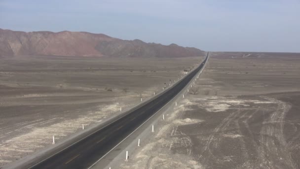 Blick Auf Nazca Peru — Stockvideo